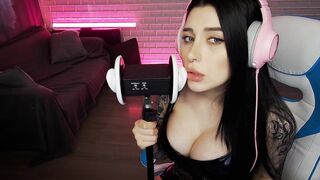 Asmr 3dio Ear Licking Incredibly Hot.
