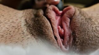 Close up pussy orgasm