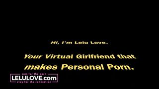 Big boobs babe twerking while chatting on live webcam show in bra & panties w/ booty popping & ass cheek flexing - Lelu Love