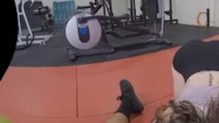 Athletic Brunette Gianna Gem's Personal Training