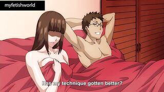 While the cuckold husband doesn't know anything, musical perverts take advantage of horny wives