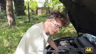 HUNT4K. Unexpected Cucking Ending. Hot sex with Era Queen
