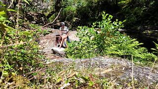 Voyeur Stranger Fucks Girl on Nudist Beach. She's Shocked!
