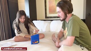 Playing connect 4 before deciding to simply fuck instead