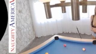 Naughty Tattooed Brunette's Juicy Pussy Pounded By A BBC