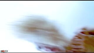 Blond MILF slut from france fucking in the office