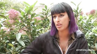 Ersties - Solo masturbating in public toilet with Kali