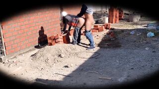 security camera at construction site Engineer Nataly