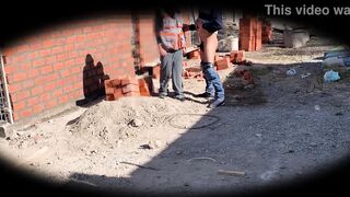 security camera at construction site Engineer Nataly