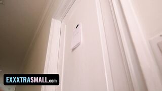 Stepbrother Can Fuck His Petite Stepsister As A Birthday Present - ExxxtraSmall