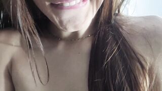 I meet this cute slut at a party and she agrees to suck my dick and let her take it deep