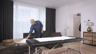 Petite Sandra Tight Butt Destroyed By Masseur's Hard Big Black Cock - 4K teaser