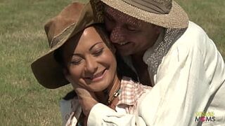 Steve Holmes anal fucks Sandra Romain with his big cock