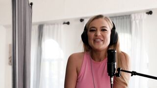 CURVACEOUS BLONDE Blake Blossom Rides Silver-Haired Stud Mike Mancini's HARD Cock