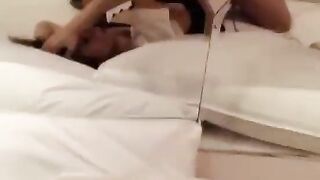 (AMATEUR) Asian college girl gets facial