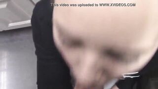 Stranger girl sucks my dick in Walmart