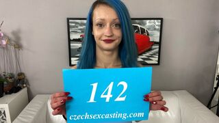 Skinny and sexy girl gets fucked blue