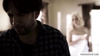 Daughter get help from dad with anal problem
