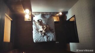 Girl fucks guy - pegging with strapon (camera)
