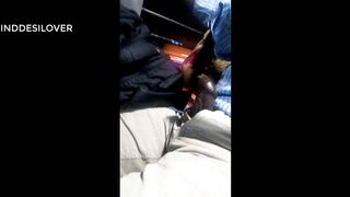 Pussy got hungry for cock in the bus