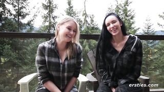 Ersties - Sexy Lesbian Couple Does Naughty Things in a Cabin