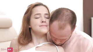 Redhead naughty teen lovemaking in flexible poses