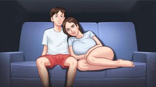 Summertime Saga - Step sis wanted a nice fuck after our date (Jenny)