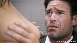 Brazzers - (Valentina Nappi) gets a hardcore office fucking