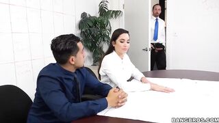 BANGBROS - Banging Hot Babe Karlee Grey Has Naughty Office Sex And Squirts Several Times
