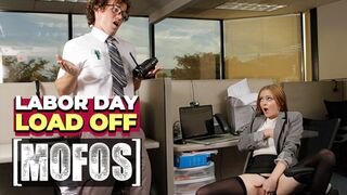 MOFOS - Hottie Ava Hardy Masturbates On Camera, Then Gets Pounded Hard In The Office By Robby Apples
