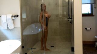 Caught Spying on friends wife in the shower