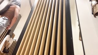 I was caught in the fitting room of the store squirting, cumming everywhere