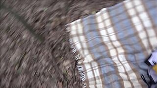 LINA MILA Horny on the highway! Spontaneously fucked in a sex parking lot!