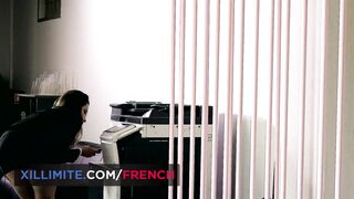 Sex with the intern Clea Gaultier in my office