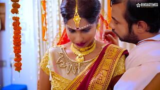 Desi busty new bride fucked by her ex-boyfriend in front of her husband( HIndi Audio )