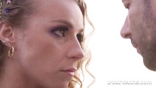 Private.com - Horny Blonde Gaping Girl Angel Emily Gets Anal Creampie!