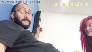 She had nowhere to stay and in gratitude she sucks my cock
