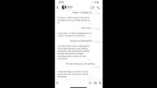 I Accidentally Sent My Stepmom a Dick Pic on WhatsApp - And That Was Her Reaction | AI-generated