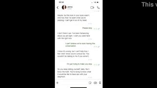 I Accidentally Sent My Stepmom a Dick Pic on WhatsApp - And That Was Her Reaction | AI-generated