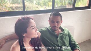 Horny real estate agent closes a deal