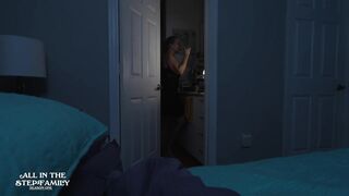 StepSon Scared Of Thunder Overcomes Trauma By Fucking StepMother - 3/3