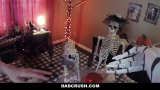 DadCrush - Hot Teen Seduces And Fucks Step-DAD
