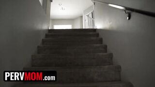 PervMom - Gorgeous Stepmom Bangs Her Stepson And Takes Multiple Creampies Deep In Her Pussy