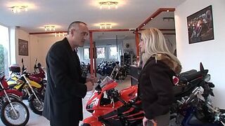 The horny bastards thank you for the motorcycle - HD - anal