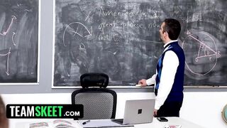Innocent Student Is Determined To Join The Cool Club By Exploring Her Sexuality