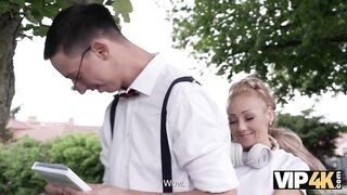 VIP4K. Waiting Game. Hot sex with Nicole Wonder