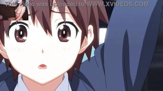 Horny vampire fucking three students (uncensored hentai English subtitles)