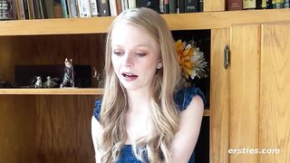 Ersties - Sexy Babe From Texas Ties Herself Up