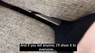 Stepmother Stuck in Couch