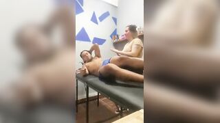 Body massage ends with cum